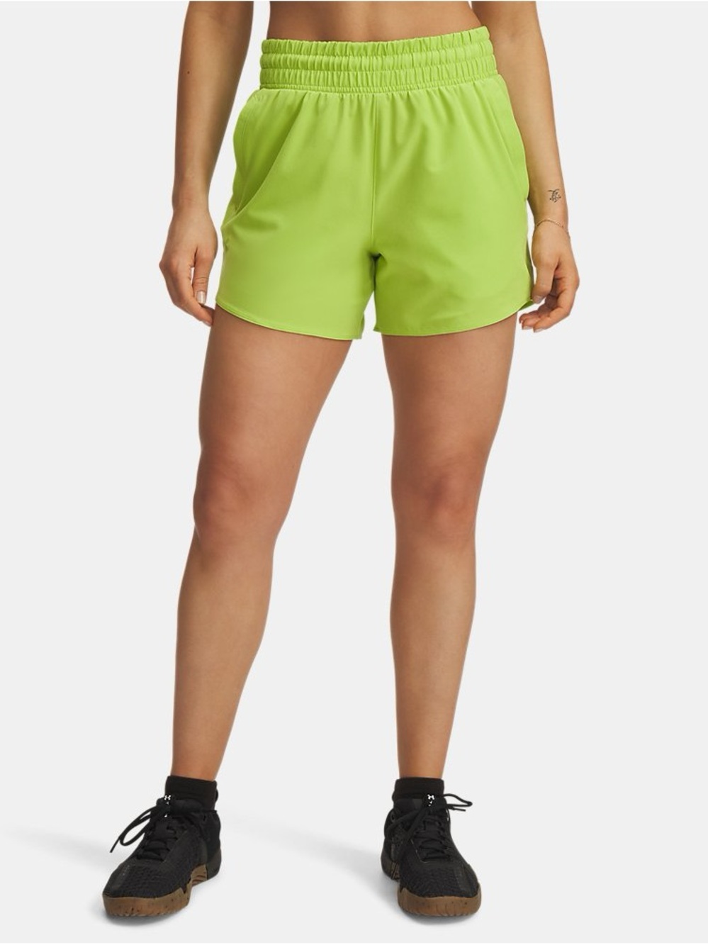 Under Armour Women's Lime Green Athletic Shorts